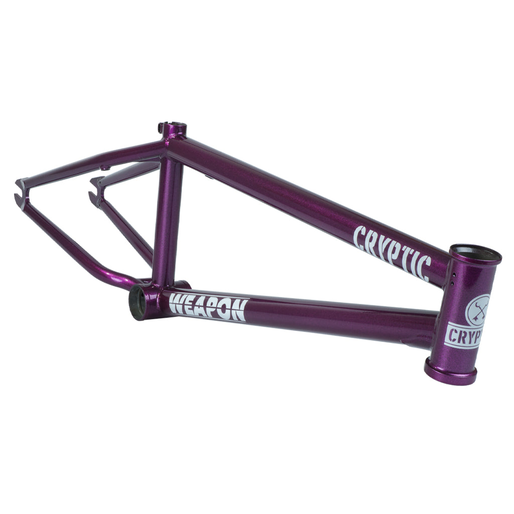 Cryptic Weapon Frame - Purple Haze | BMX – Cryptic BMX