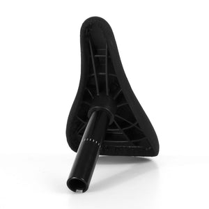 Cryptic Emblem Mid Pivotal BMX Seat - Black / White